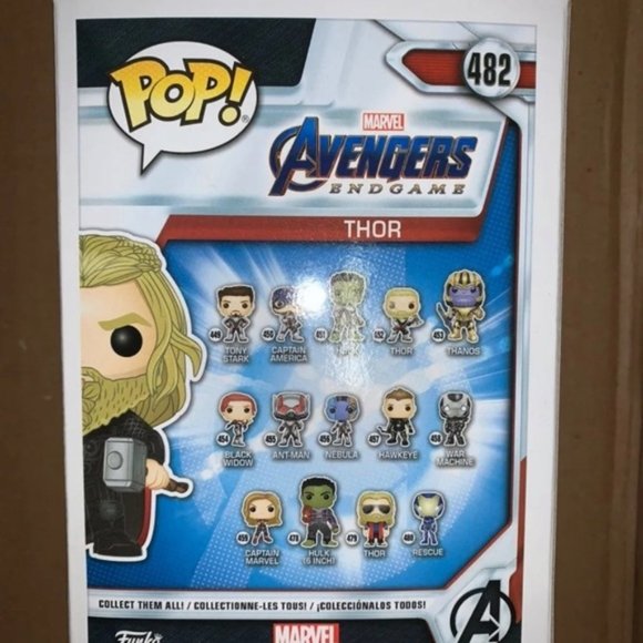 Funko POP! Marvel "THOR w/ WEAPONS" FYE EXCLUSIVE - Picture 2 of 2
